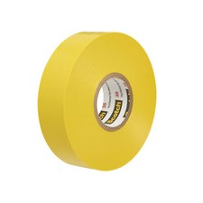 Scotch  Vinyl Color Coding Electrical Tape 35, 1/2 in x 20 ft, Yellow