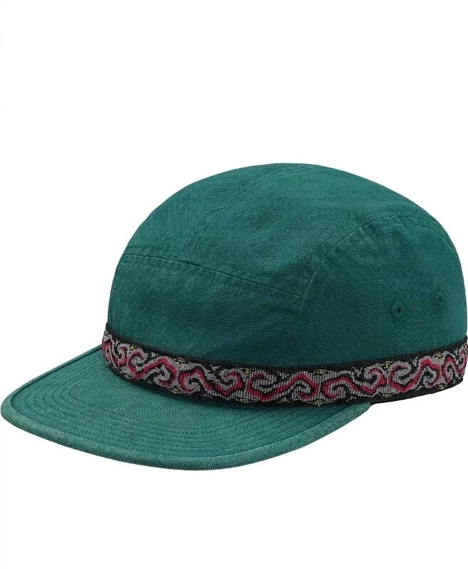 Casquette de camp Supreme Hat 5 panneaux Gorpcore Wildlife Society 2017 FW17 Taping Skater