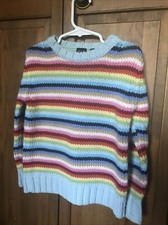 Gap Girls Rainbow Sweater Xs-4