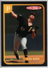 Nick Burdi 2020 Topps Total Black #497 /5 Pirates