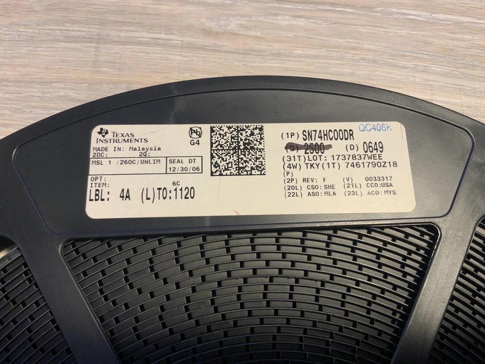 INSTRUMENTOS TEXAS 2351 PIEZAS SN74HC00 SN74HC00DR SDM Foto 4 de 4