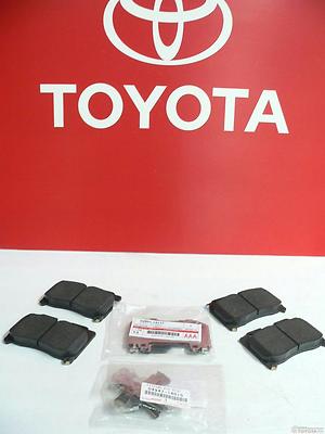 OEM TOYOTA SUPRA FRONT BRAKE PAD KIT WITH SHIMS 04465-14390