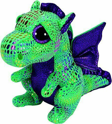 Ty Beanie Boos Cinder The Green Dragon Plush 23cm for sale online