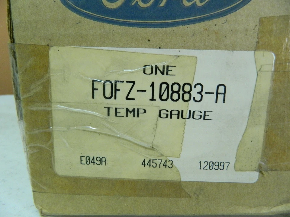 Nuevo medidor trazador medidor refrigerante temperatura agua Ford Escort 1990-1991 fabricante de equipos originales Foto 3 de 3