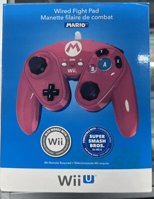 Wii U PDP Wired Fight Pad Mario