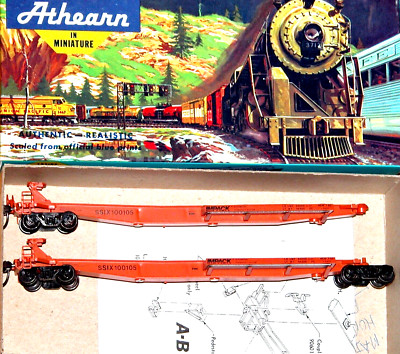HO ATHEARN 5553 5563 IMPACK ENDS & INTER ITEL SSIX 100105 METAL WHEELS