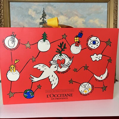 L OCCITANE CASTELBAJAC 2018 Signature  ADVENT CALENDAR 24 Doors New and Sealed