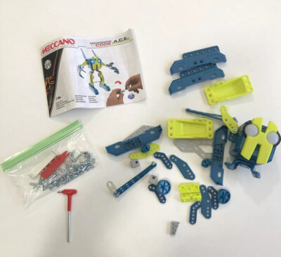 Used Meccano micronoid Code A.C.E 