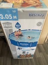 10ft bestway steel pro  With Pool Heater