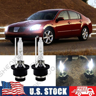 Front HID Xenon Headlight Bulb For Nissan Maxima 04-08 High &Low 35W 6000K Qty 2