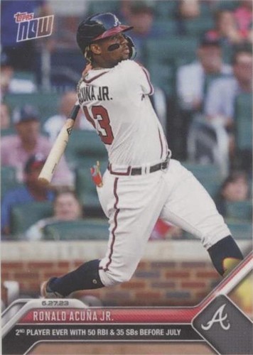 Ronald Acuña Jr. MVP • 2023 Topps Now #OS-17 | eBay