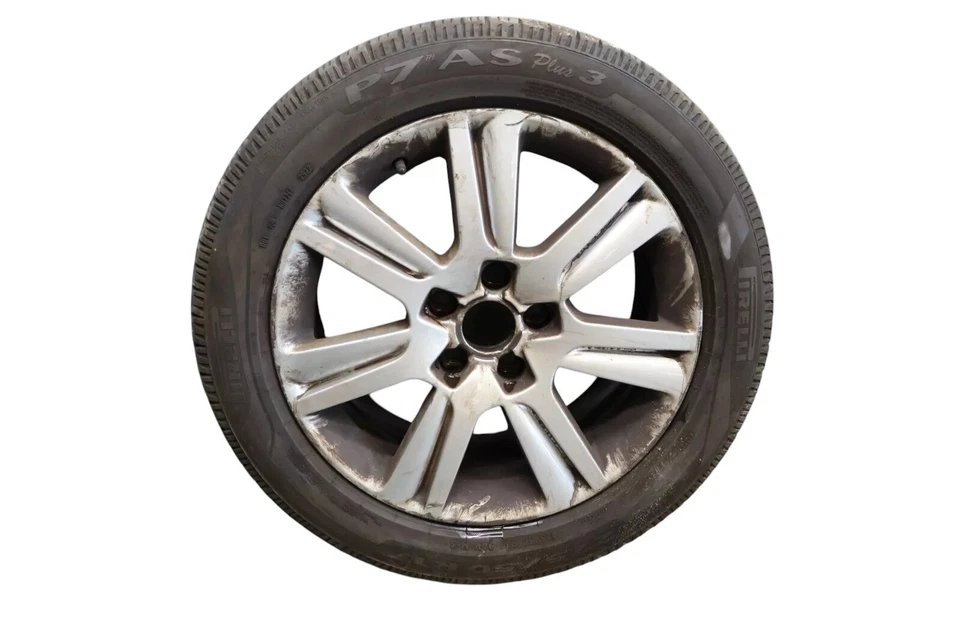 09-15 Audi A4 Quattro S4 Llanta de aleación con juego de 4 neumáticos 8K0601025B OEM Foto 3 de 4