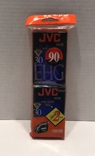 JVC VHS-C TC-30 EHG - 90 Minute Compact VHS High Energy Tape New