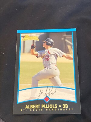 2001 bowman  pujols レア Albert Pujols 2001 bowman rookie card #264 | eBay