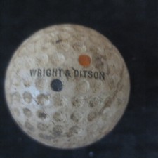 Vintage 1938 Wright Ditson Eagle Golf Ball Rare