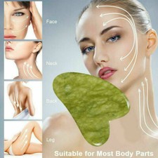 Gua Sha Scraping Massage Board Quartz Jade Face Slimming Tool Beauty and Healthy