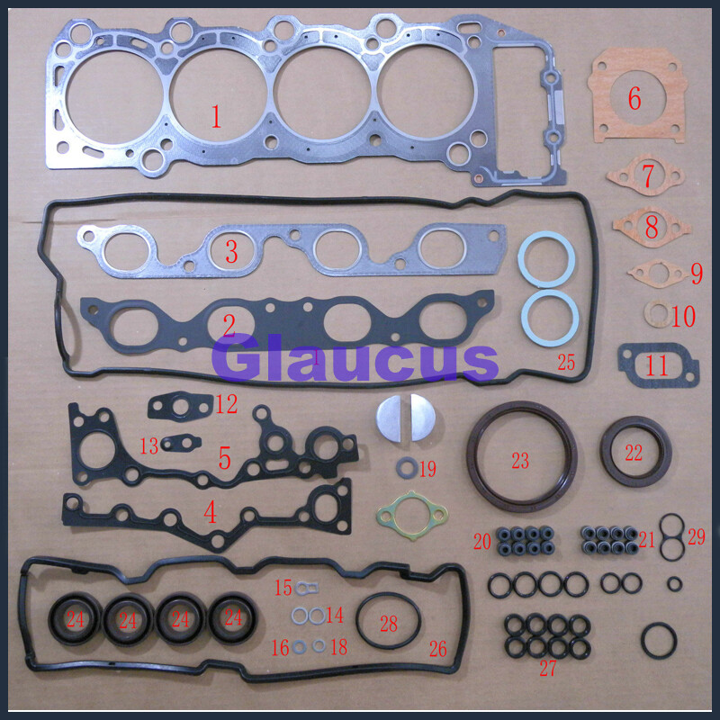 ミスケさん専用 2TZ 2TZFE Full gasket KIT SET for Toyota ESTIMA 2.4L 2438CC 1990