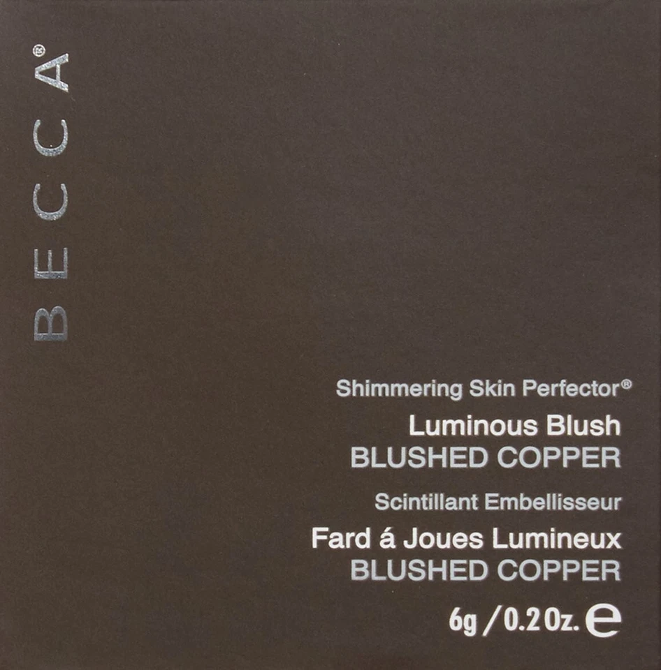Becca Luminous Blush BLUSHED COPPER Blush - Full Size 0.2oz 100% Authentic  NIB - Image 2 of 4