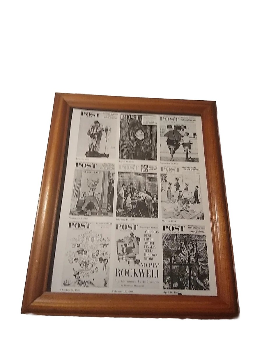 Rockwell Compilation Of 1958-62 Saturday Evening Post Covers