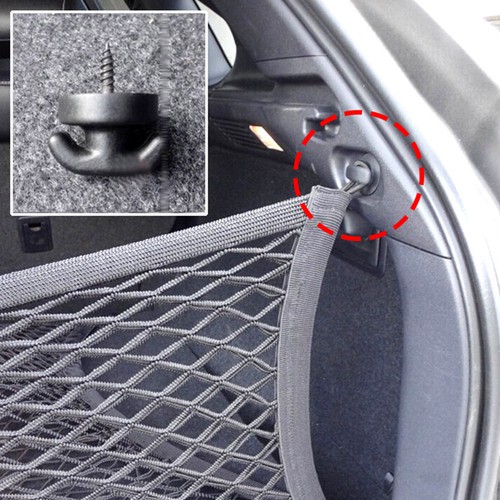 Cargo Net Mounting Hooks Trunk Hook Assembly Tie Down Screws Hanger Heavy Duty - Foto 9 di 9
