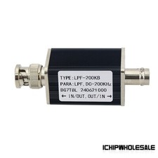 RF Low Pass Filter LPF Filter With BNC Connector 200K For RF Ham Radio Uses DIY