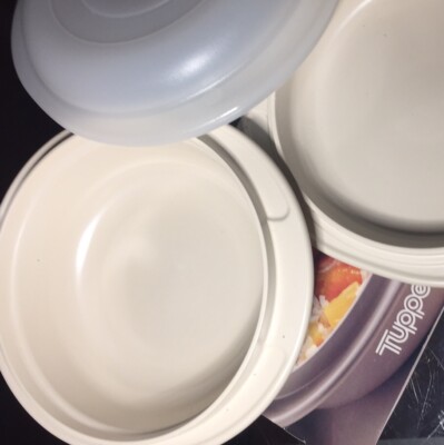 NEW VINTAGE TUPPERWARE Ultra 21 Ovenware 1 & 2 Cup Casserole Set