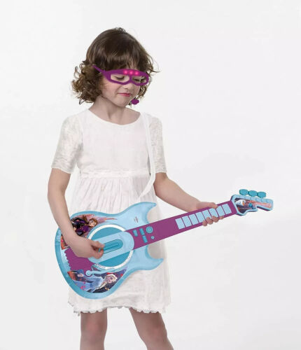 Guitarra electrónica y gafas con micrófono Lexibook K260FZ Disney Frozen II - Imagen 3 de 6