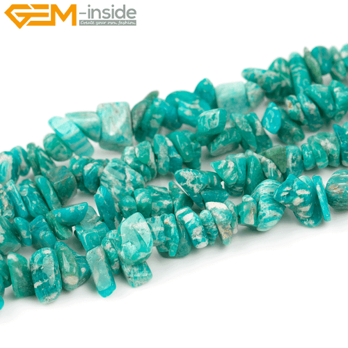 6x8mm Natural Stone Chips Beads For Jewelry Making 15" Wholesasle Loose Beads - Picture 190 of 195