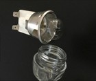Baumatic Oven Lamp assembly Bulb Glass Cover Full with 25W Bulb