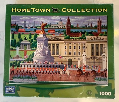 Mega Puzzles Hometown Collection Changing of the Guard 1000 Piece Puzzle