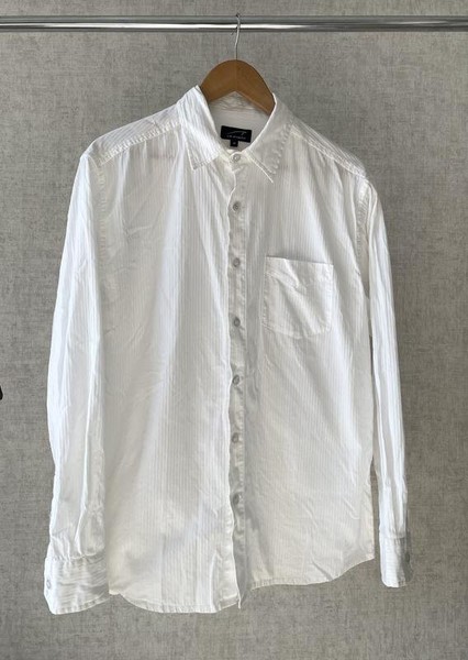 Women Le Shark Shirt White Cotton 38 / M / 46