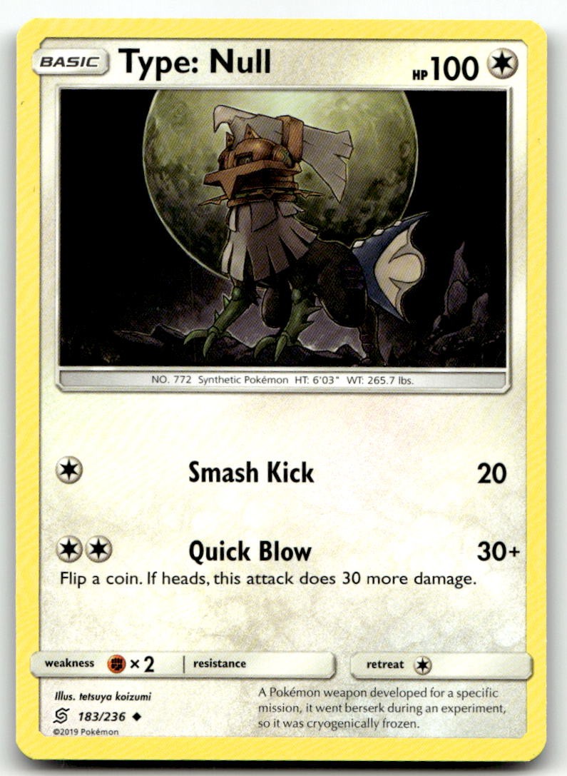 Type: Null Uncommon SM - Unified Minds 183/236 NM