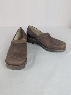 Frye womens Brown Leather Slip-On Shoes s-l400.jpg main image 4