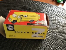 Siku Leerbox Postwagen V 305 , mit Fehlteilen