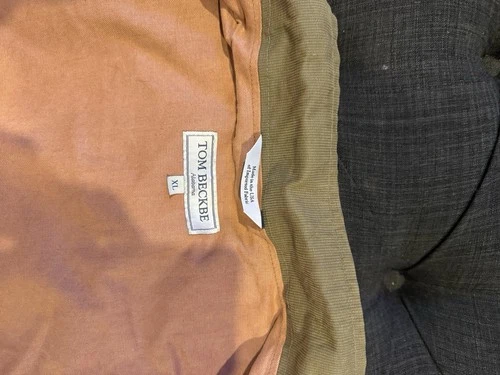 Men’s Tom Beckbe Kinsman Wax Cotton Canvas Vest XL image 5