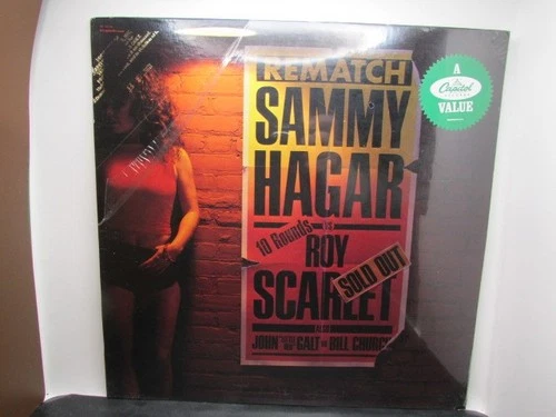 SAMMY HAGAR Rematch 1982 VINYL LP Capitol 16336 New SEALED Van Halen MONTROSE