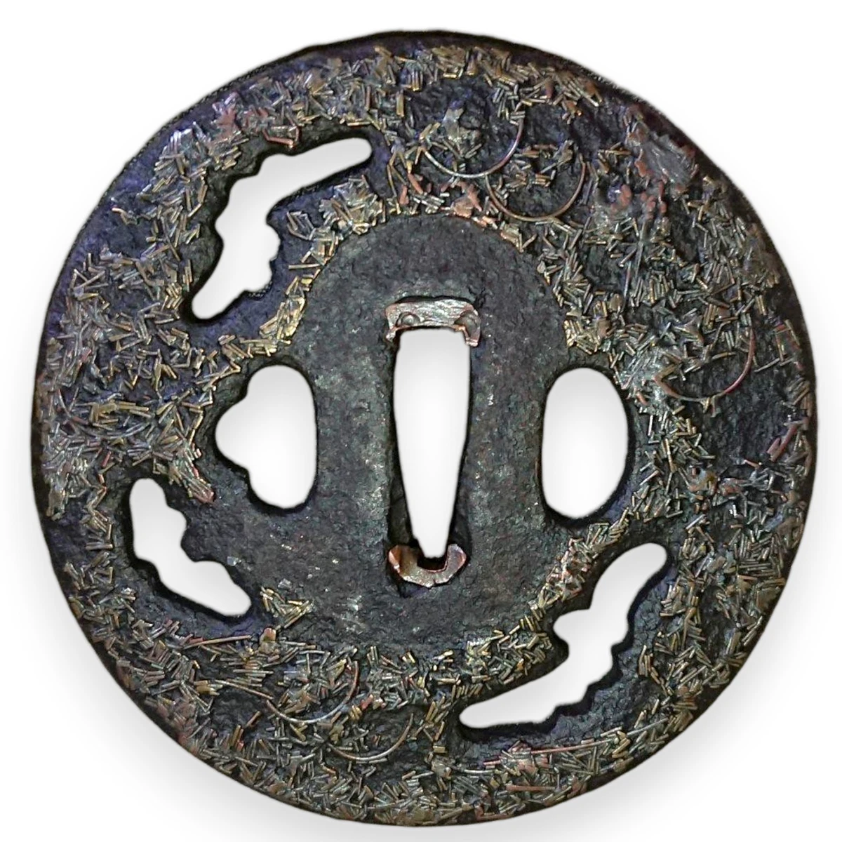 Iron 主1850-1899 年日本刀镡| eBay