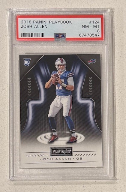 2018 Panini Playbook - Rookies Josh Allen #124 (RC)