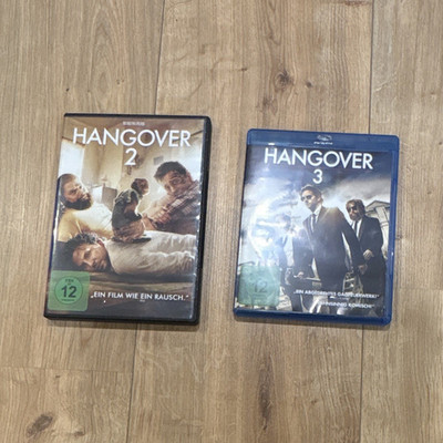 Hangover 2 / Hangover 3   2 Filme Set DVD & Blu-ray, FSK 12, Film