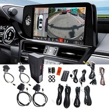 Car AI 360° Panoramic Bird View Camera 3D Su...