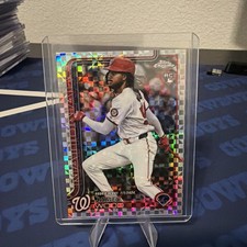 2025 Topps Chrome MLB - X-fractor - #USC95 James Wood (RC) - Nationals
