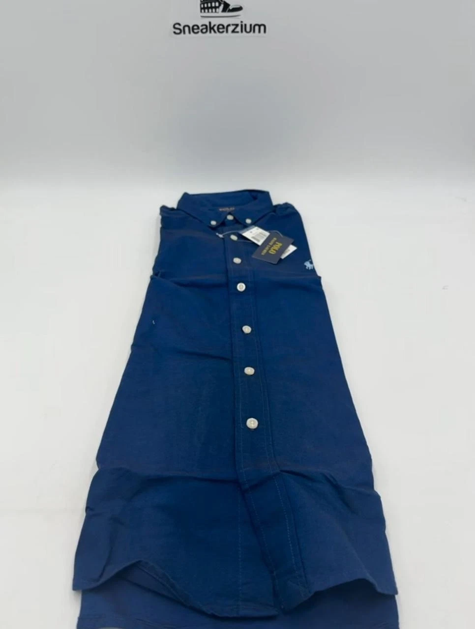 Polo Ralph Lauren Oxford Sport Shirt Chalet Blue Brand New Retail $125.00 image 5