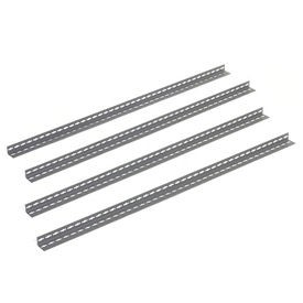 Global Industrial 6' High Angle Post Gray 4/Pk