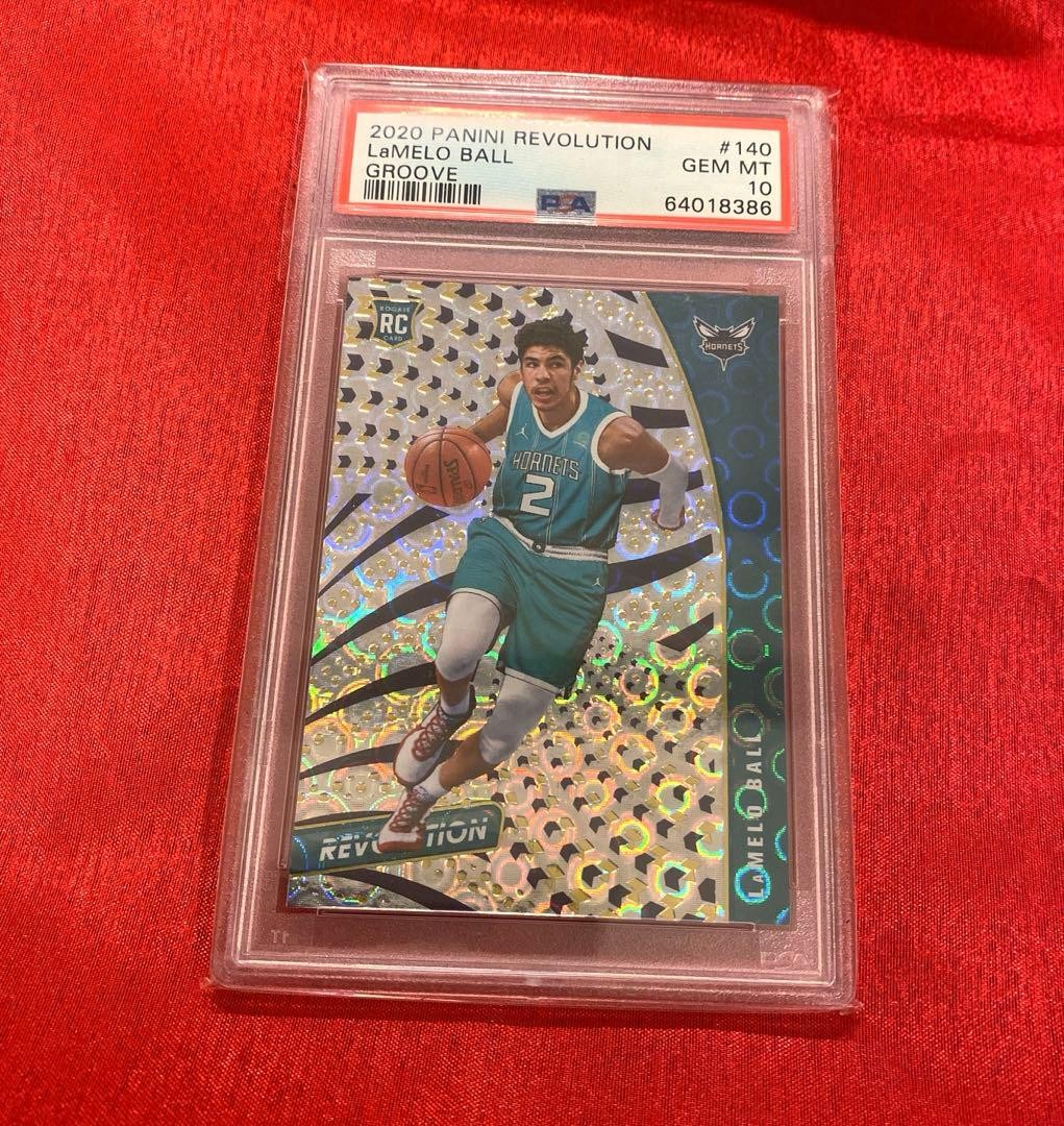 LaMELO BALL 2020 Panini Revolution Basketball Card PSA10, Single, Sports Memora