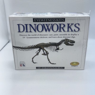 Dinoworks Eyewitness Skeleton Casting Model Kit Tyrannosaurus 19 Inch T-rex NEW
