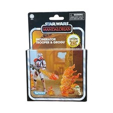 Kenner Star Wars The Mandalorian Vintage Collection Incinerator Trooper & Grogu