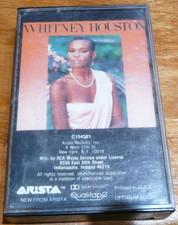 Whitney Houston- Self Titled - 1985 - Arista Records -Pop Soul - Cassette Tape