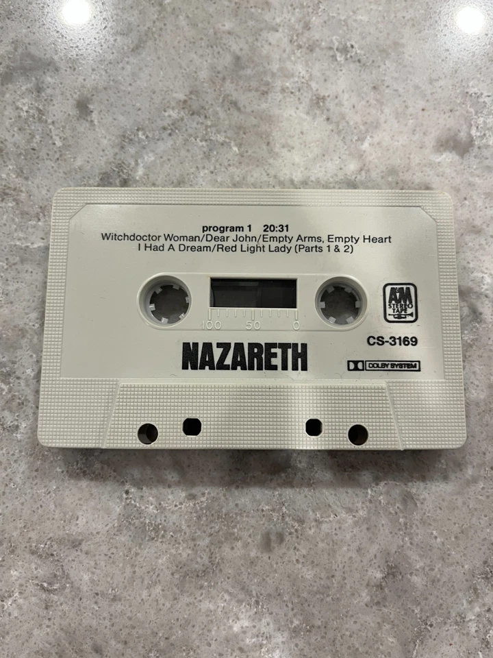 Nazareth, Cassette Tape Foto 2 de 3