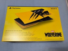 NEW Marvel  s Wolverine Battle Yellow Limited Edition PS5 Slim Console Cover