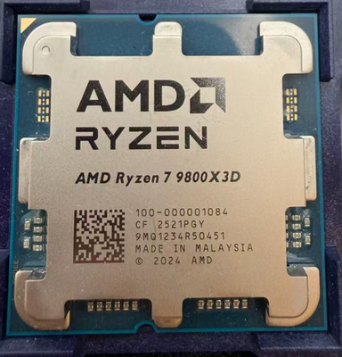CPU AMD Ryzen 7 9800X3D CPU AM5 AMD Ryzen 7 9800X3D 8-Core 16-Thread AM5 CPU Processor Brand New
